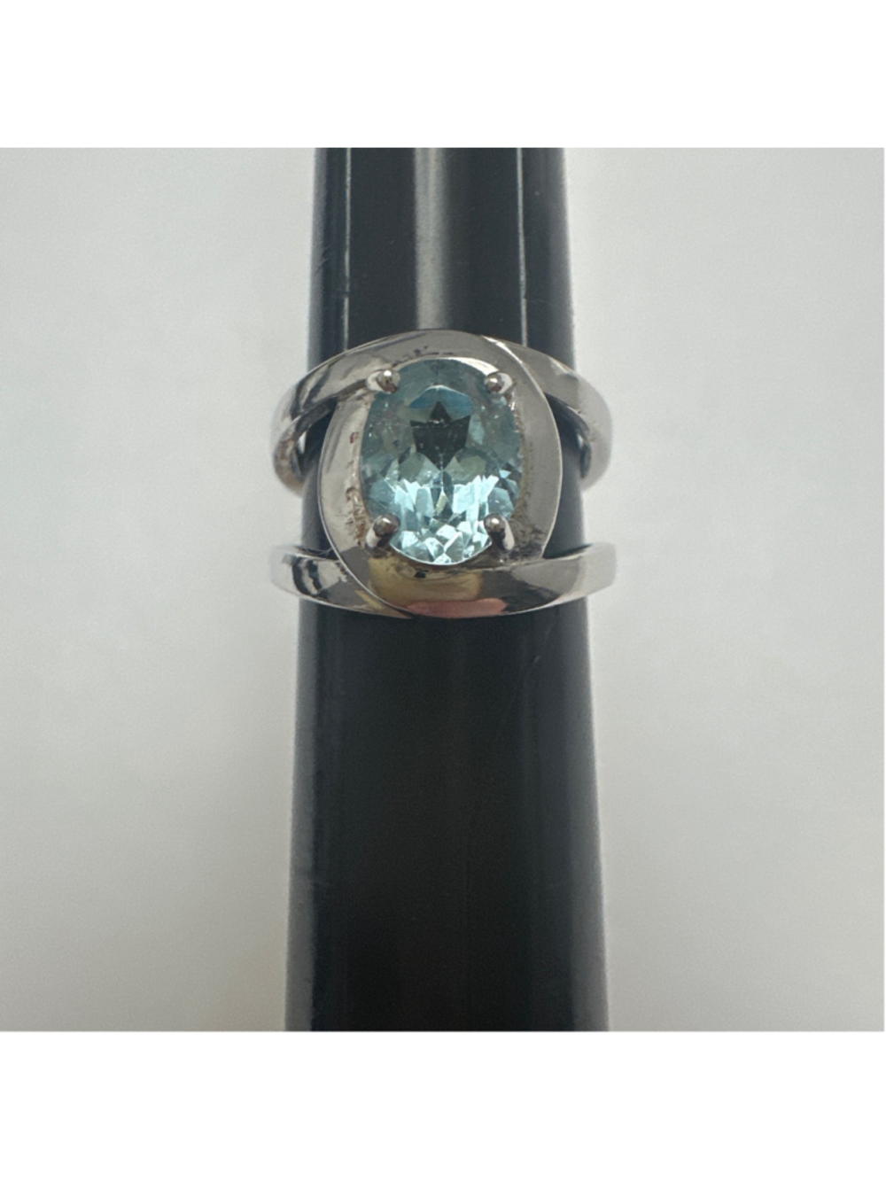 Women's Blue Mystic Topaz .925 Sterling Silver Ring Size 4.5